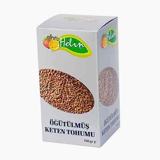 Öğütülmüş Keten Tohumu Macun Çayı Öğütülmüş Keten Tohumu Macun Çayı