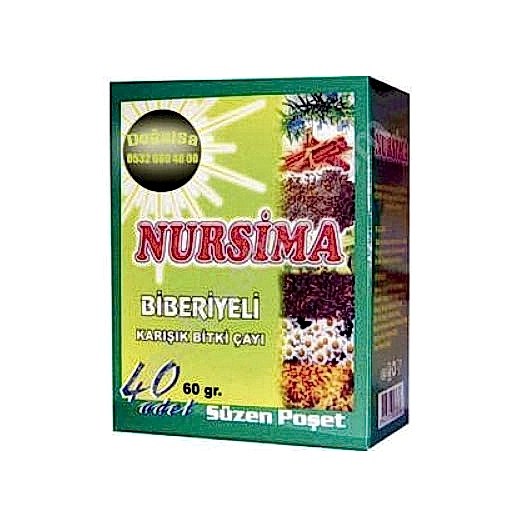 Nursima Biberiyeli Zayiflama Çayı Nursima Biberiyeli Zayiflama Çayı