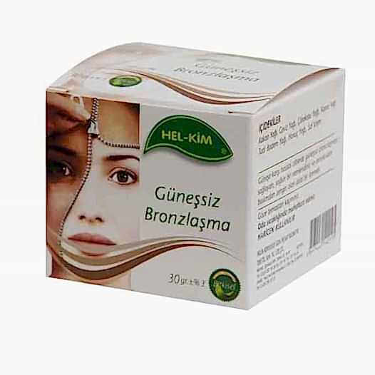 Güneşsiz Bronzlaşma Kremi Güneşsiz Bronzlaşma Kremi
